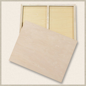 NASUNO木製パネルは、幅広い用途にご使用いただけます。ラワン、シナパネルの二種類。